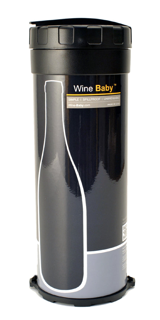 Wine Baby™ - Elegant Blue (for 750ml bottles)